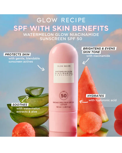 The Glow Recipe Watermelon Glow Niacinamide Sunscreen SPF 50