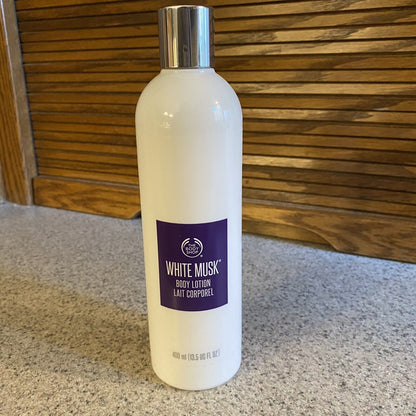 The body shop white musk body lotion